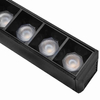 Szynowa lampa magnetyczna 3-fazowa 480 Domeno LED 24W 4000K metalowa czarna