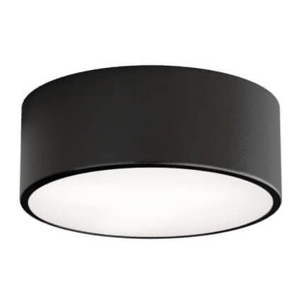 Plafoniera Cleo 1307623601056 Temar IP54 do łazienki okrąg czarny