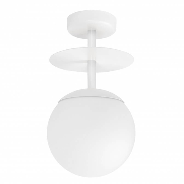 Sufitowa lampa kulista Plaat PLB11003 kula ball szklana biała