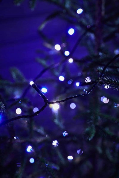 Choinkowe światełka girlanda 3m 200 LED 20W flash multikolor