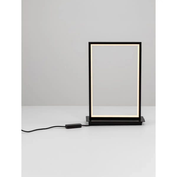 Prostokątna lampa stojąca TINVALO LE45479 LED 14W 3200 K czarna