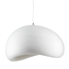 Lampa wisząca nowoczesna biała tworzywo STONE DN426-800 kloszowa E27 do jadalni 1p
