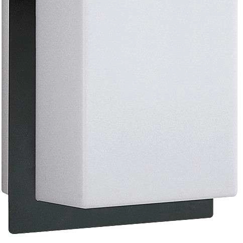 Zewnętrzna LAMPA ścienna SEATTLE 8169 Rabalux elewacyjna OPRAWA prostokątna outdoor IP44 czarna