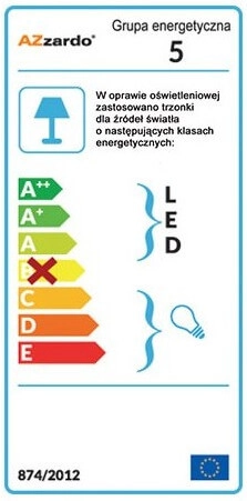 Okrągły plafon łazienkowy UMBRA AZ1597 Azzardo IP44 srebrny