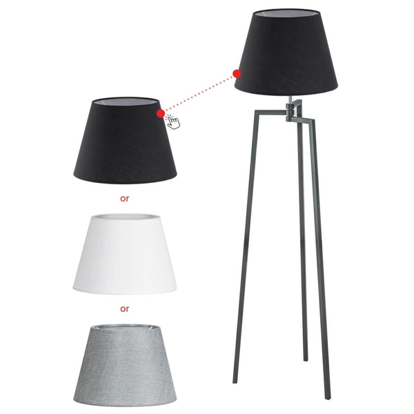 Podstawa do lampy podłogowej TRISTAN AZ3329 Azzardo czarny