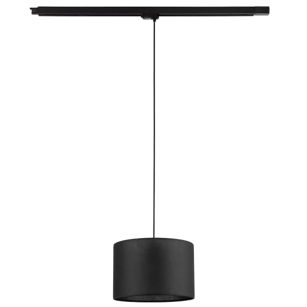 Trójfazowa wisząca lampa Tracer 10693 tuba abażur czarny