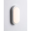 Zewnętrzna owalna lampa ścienna SOVANDO LE75251 LED 11W 3000K IP65 biała