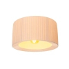 Okrągła lampa sufitowa nad stół FOLD 21139/01/31 materiałowa biały
