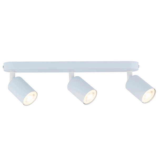 Natynkowa lampa Livia 10238 do sypialni sople potrójna niebieska