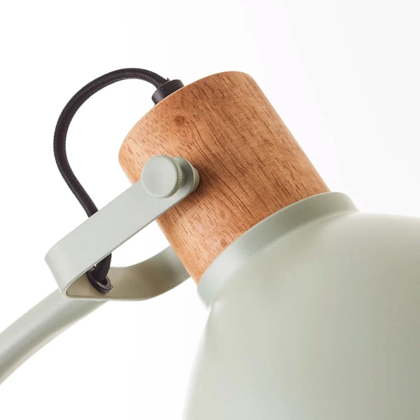 Skandynawska lampa podłogowa Erena 94556/63 metalowa zielona