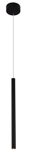 LAMPA wisząca ORGANIC P0203 Maxlight metalowa OPRAWA do salonu LED 1W 3000K zwis sopel czarny