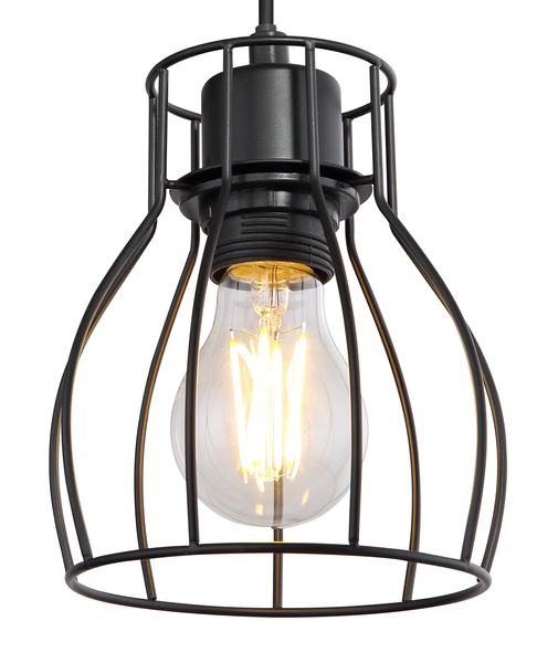 Lampa ścienna Mina 15326NW do przedpokoju czarna drewno