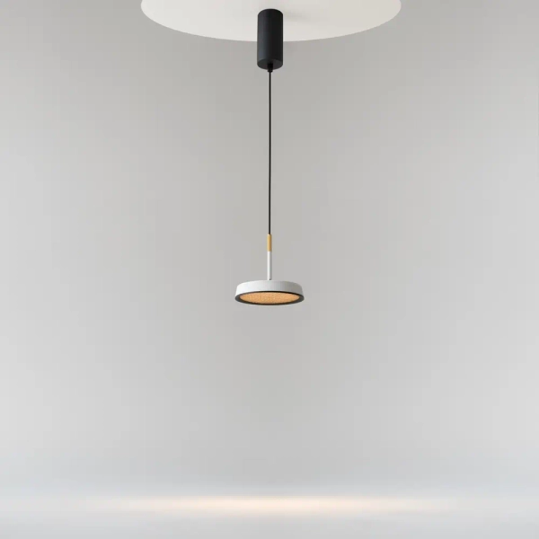 Minimalistyczna wisząca lampa El MOD041PL-L15WG3K LED 12W 3000K biała