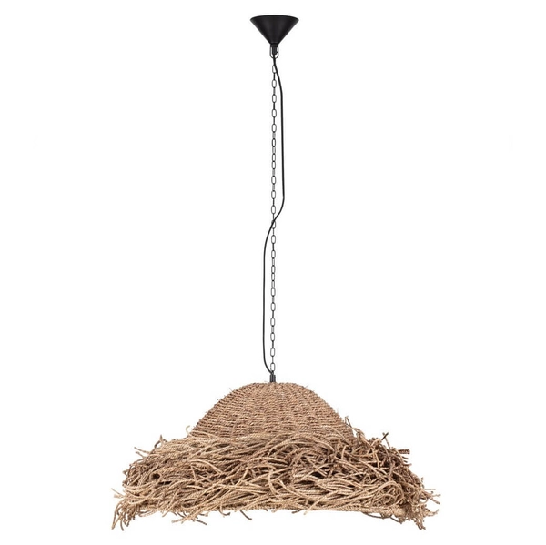 Ekologiczna lampa wisząca ALLENDE LE44490 trawa morska beżowy