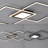 Natynkowa lampa Asmin squares LED 45W 3000K aluminium stal
