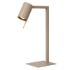 Metalowa lampa nocna Lesley 03525/01/41 Lucide do gabinetu szara