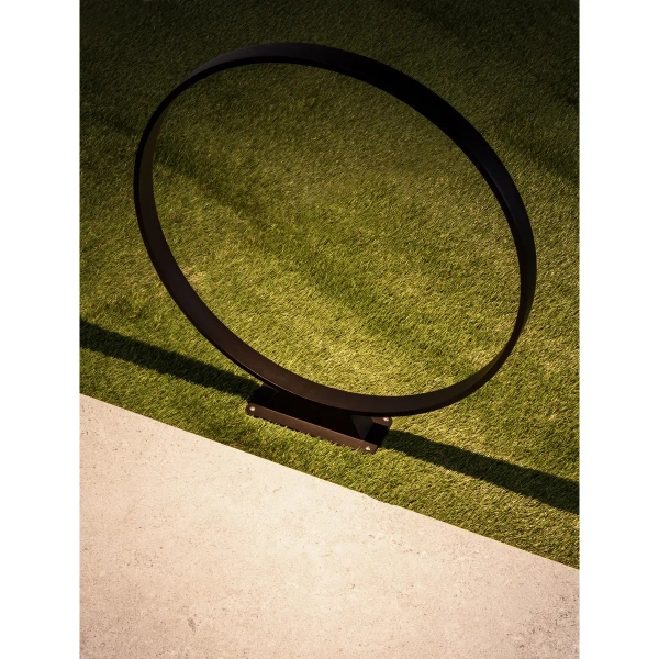 Okrągła lampa stojąca VINQUESA LE75136 LED 10W 3000K IP54 czarny