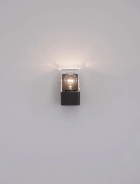 Elewacyjna lampa ogrodowa BARCA LE71497 Luces Exclusivas IP65 grafitowa