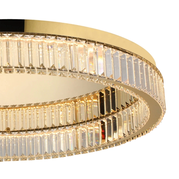 Ściemnialna lampa sufitowa SPARK AZ5786 LED 72W 3000K złota