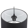 Salonowa lampa wisząca Rondo 3464 TK Lighting okrągła z kloszem czarna