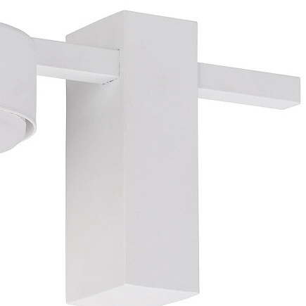 Lampa ścienna metalowa oprawa loftowy kinkiet biały PILLS OUTLET