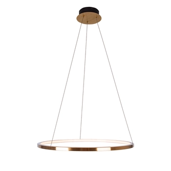 Wisząca lampa nowoczesna Queen ring do salonu LED 23W 3000K złoty