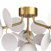 Sufitowa lampa CHIC biała złota ST-DL-2969C 3xG9 5W okrągła kulista