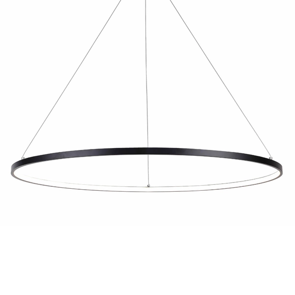 Pierścieniowa wisząca Lampa Horik PEN89424-90BK LED 40W 3000-6000K czarna