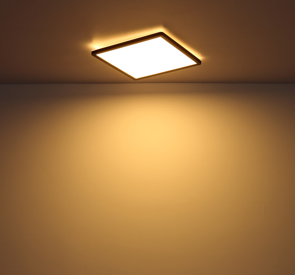 Plafon kwadratowy Sapana 41563-24B LED 24W 3000K square czarny