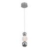 Metalowa lampa zwis Oter PND-83728-7W-3K-CH Italux LED 7W 3000K przezroczysty chrom