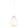 Jadalniana lampa wisząca JANINE R36241001 nad stół materiałowa biały