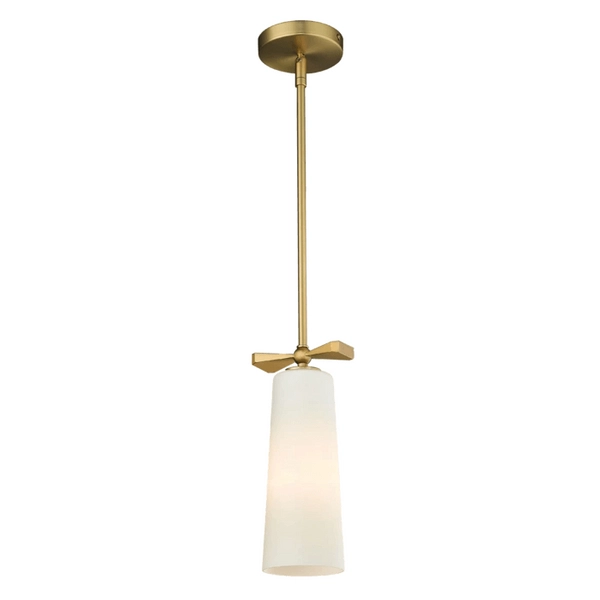 Lampa wisząca 1-punktowa Bow P01138BR Cosmolight mosiądz