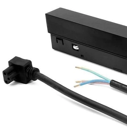 Zasilacz wpinany szynowy do lamp magnetycznych 957 Domeno LED czarny