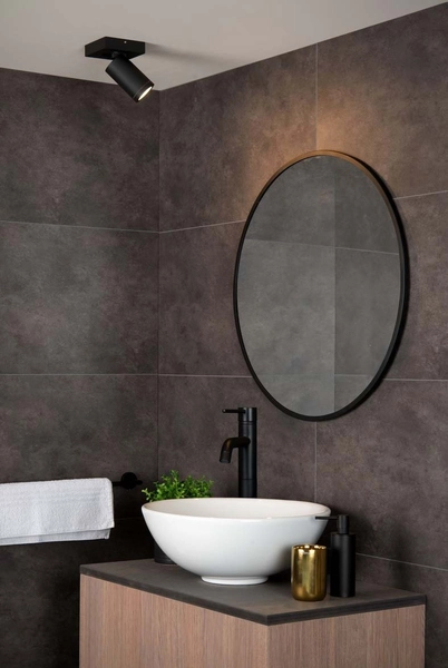 Regulowana lampa sufitowa Taylor 09930/05/30 czarna tuba do pokoju