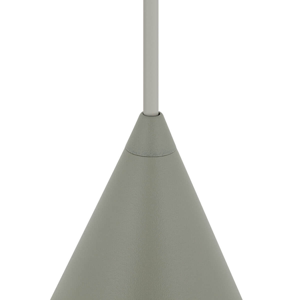 Trójkątna lampa nad stół ZENITH 11492 wisząca szałwiowy