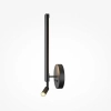 Regulowany kinkiet naścienny Combo MOD214WL-L8B3K1 czarny