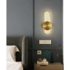Lampa ścienna owalna Elyptica CGELYPTICA40 LED 10W 3000K mosiądz