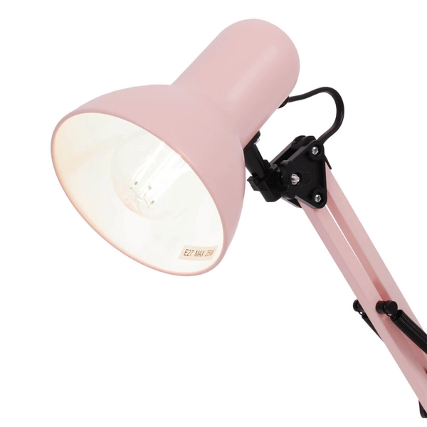 Lampka biurkowa Cosmo K-MT-COSMO RÓŻOWY Kaja pastelowa metalowa różowa