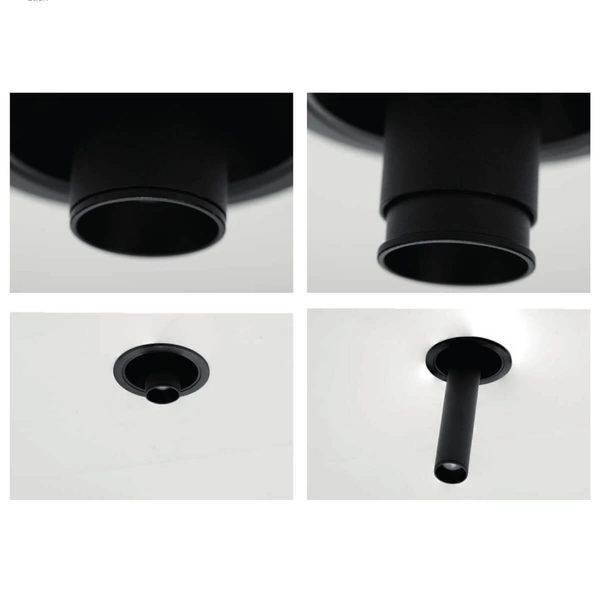 Regulowana lampa wpustowa Milis AZ6084 LED 7W 3230K regulacja czarny