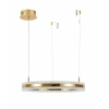 Lampa wisząca glamour ARKADIA ST-6376-60 złota LED 30W 3000K pierścień