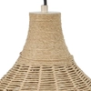 Salonowa lampa wisząca JANNE 366790136 pleciona japandi beżowa