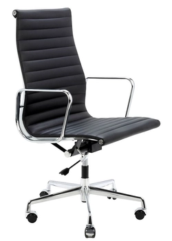 Fotel biurowy AERON KH1501100228 skórzany czarny