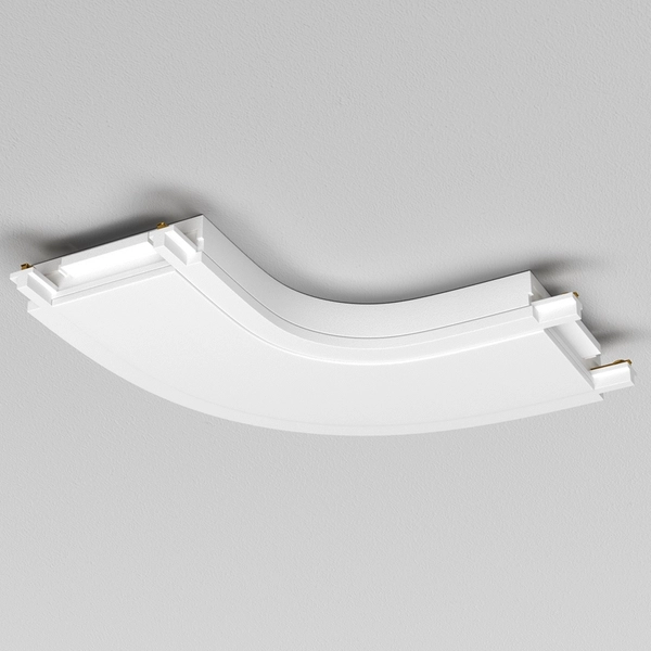 Łącznik półokrągły do szynoprzewodów magnetycznych Radity TRA084CR-11W biały