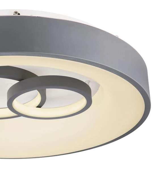 Plafon okrągły Mavy 48416-50R zdalnie sterowany LED 50W szary