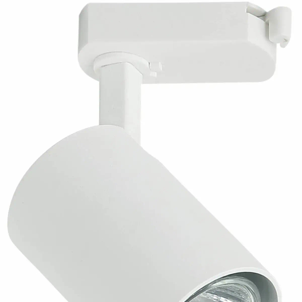 LAMPA sufitowa Tuka Track Bianco Orlicki Design metalowa OPRAWA do systemu szynowego 1-fazowego biała