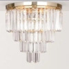 Plafon glamour Amedeo FC17106/4+1-GLD sufitowa lampa złota kuchni
