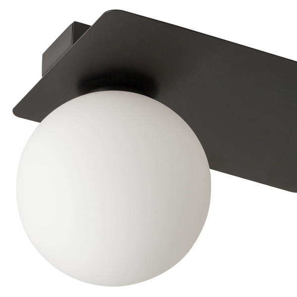 Kinkiet nowoczesny ARGON 33273 Sigma szklane kule balls do kuchni czarne
