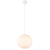 Pluszowa lampa wisząca Furry R31581001 kula biały
