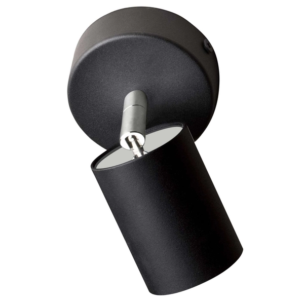 Kinkiet LAMPA ścienna EYE SPOT 6018 Nowodvorski metalowa OPRAWA sufitowa SPOT regulowany czarny