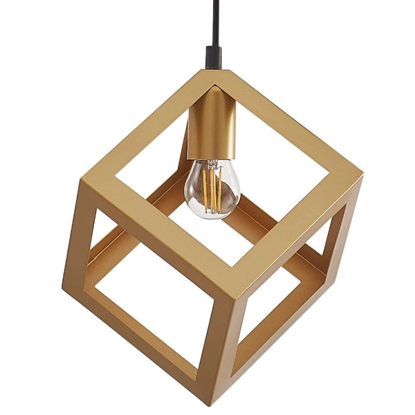 Kaskada LAMPA wisząca SWEDEN 318695 Polux nowoczesny zwis kostki złote